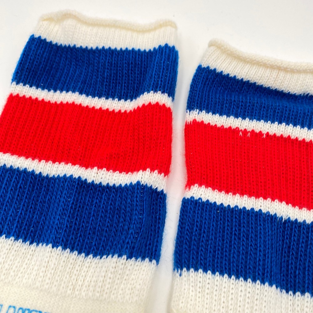 Vintage Atlanta Braves Crew Tall Socks Treasury Logo Retro Athletic - Picture 3 of 6